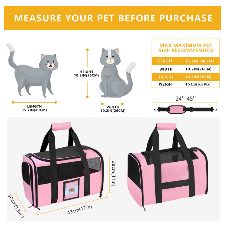 Wayfair cat cheap carrier